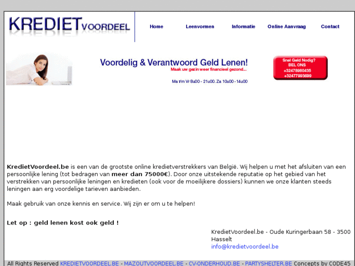 www.kredietvoordeel.be