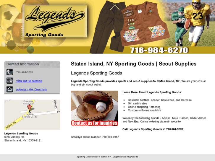 www.legendssportinggoods.net