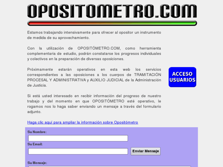 www.opositometro.com