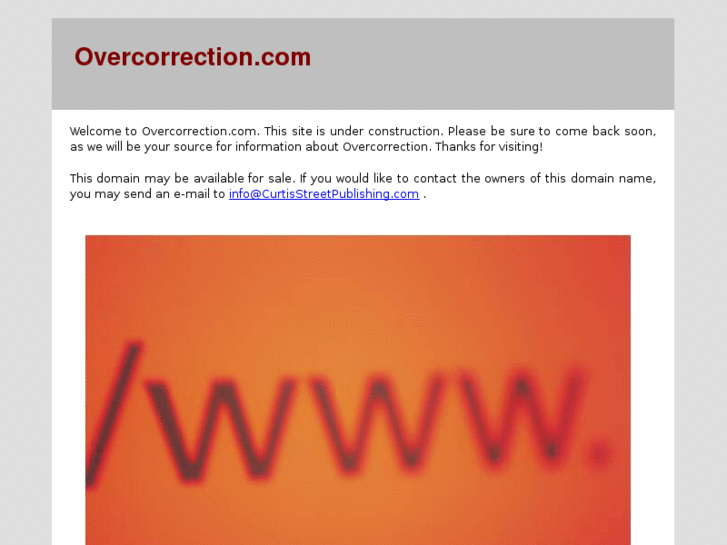 www.overcorrection.com