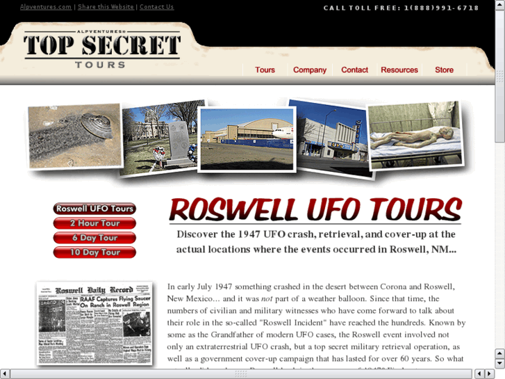 www.roswellufotours.com