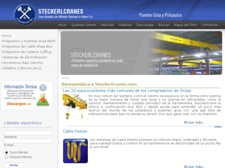 www.steckerlcranes.com