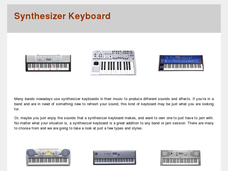 www.synthesizerkeyboard.com