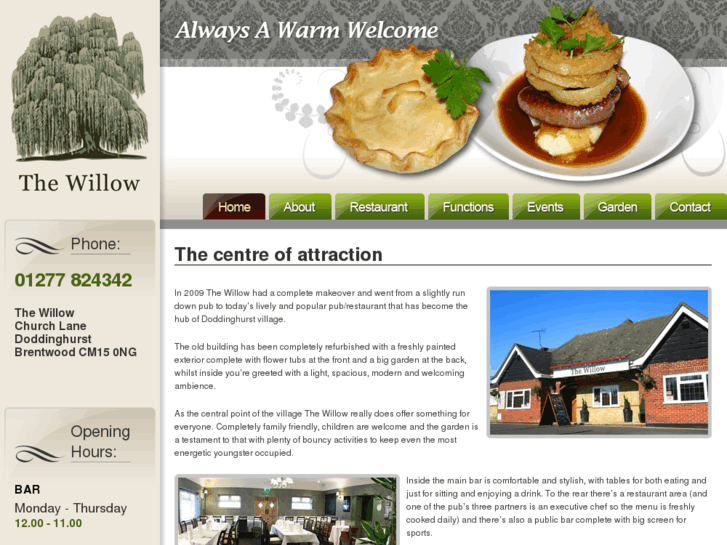 www.thewillowrestaurant.co.uk