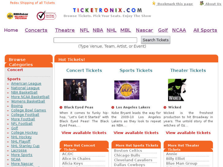 www.ticketronix.com