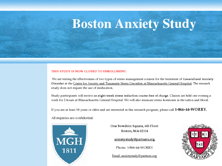 www.bostonanxietystudy.com