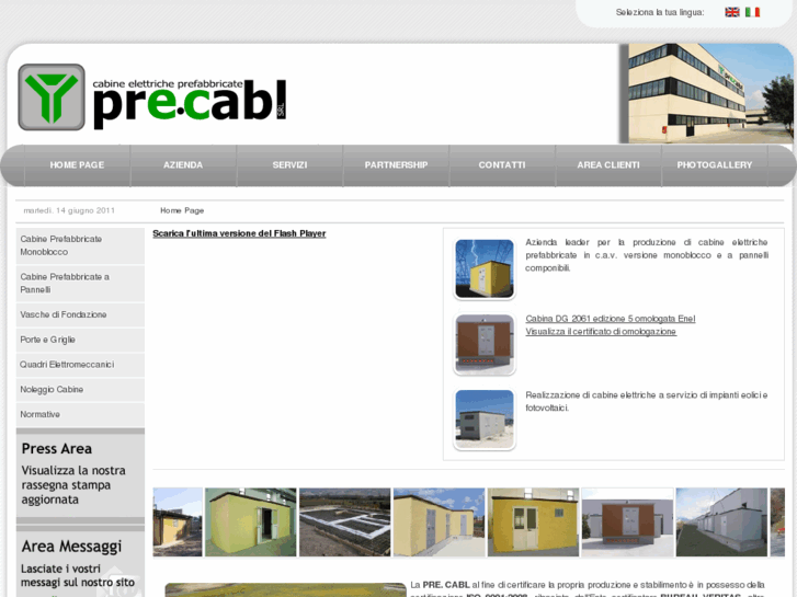 www.cabinelettricheprefabbricate.it