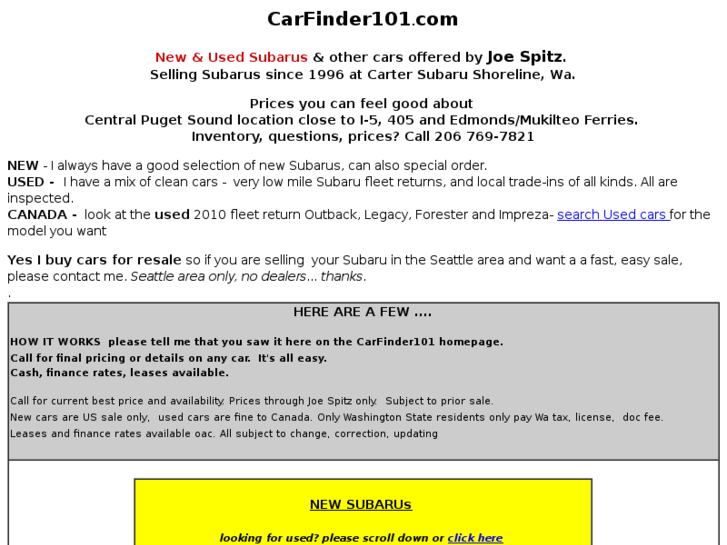 www.carfinder101.com