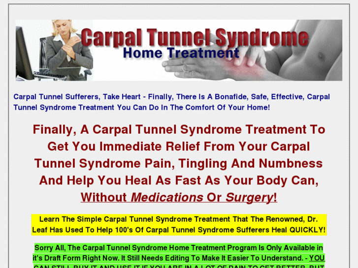 www.carpaltunnelsyndrome-treatment.com