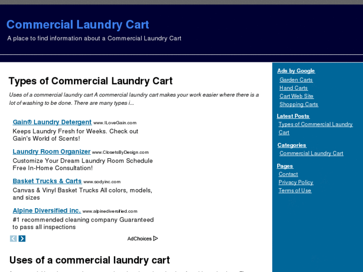 www.commerciallaundrycart.com