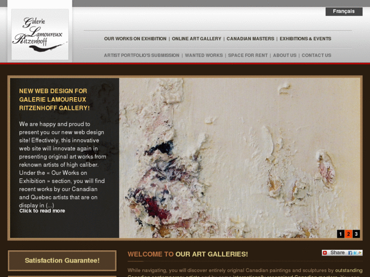 www.galerielamoureuxritzenhoff.com