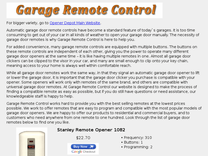 www.garage-remotecontrol.com