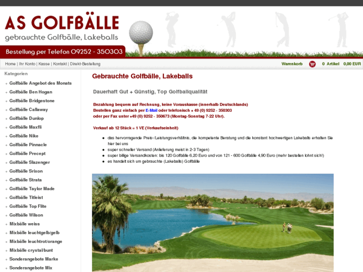 www.golfbaelle-billig.de