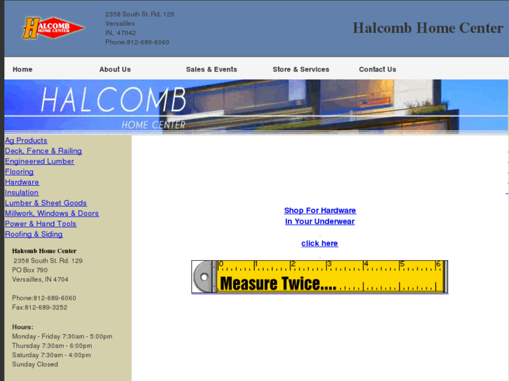 www.halcombhomecenter.com