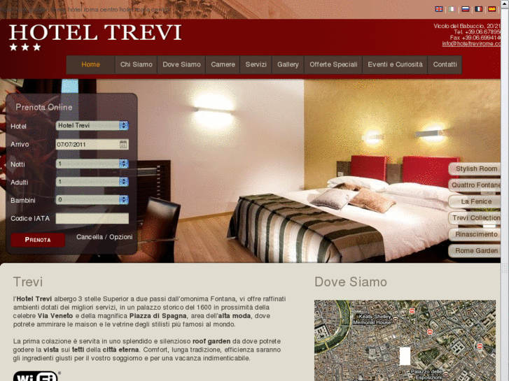 www.hoteltrevirome.com