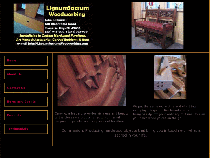 www.lignumsacrumwoodworking.com