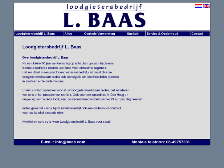 www.loodgietersbedrijflbaas.com