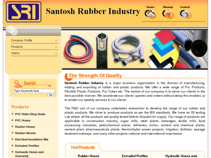 www.santoshrubberindustry.com