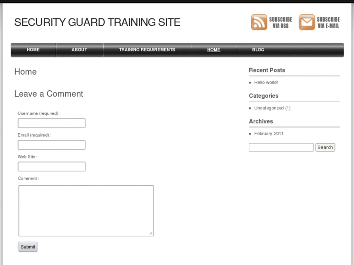 www.securityguardtrainingsite.com