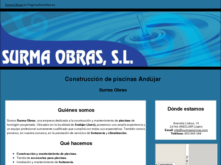 www.surmapiscinas.com