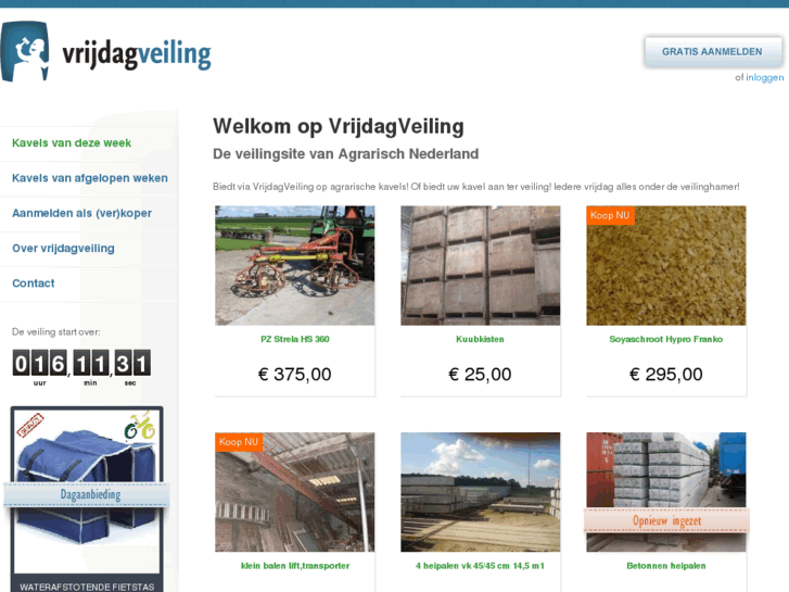 www.vrijdagveiling.nl