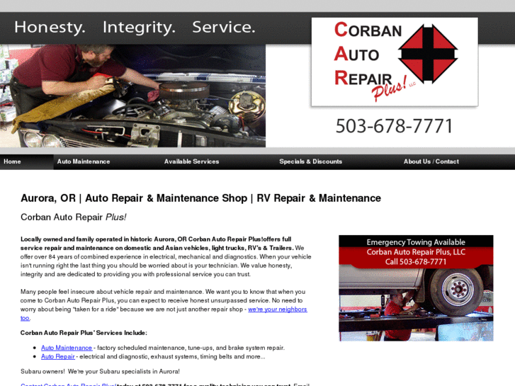 www.corbanautorepair.com