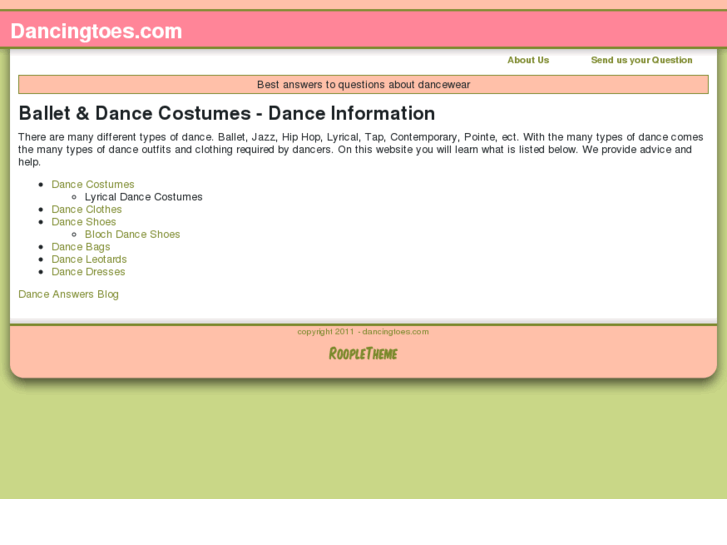 www.dancingtoes.com