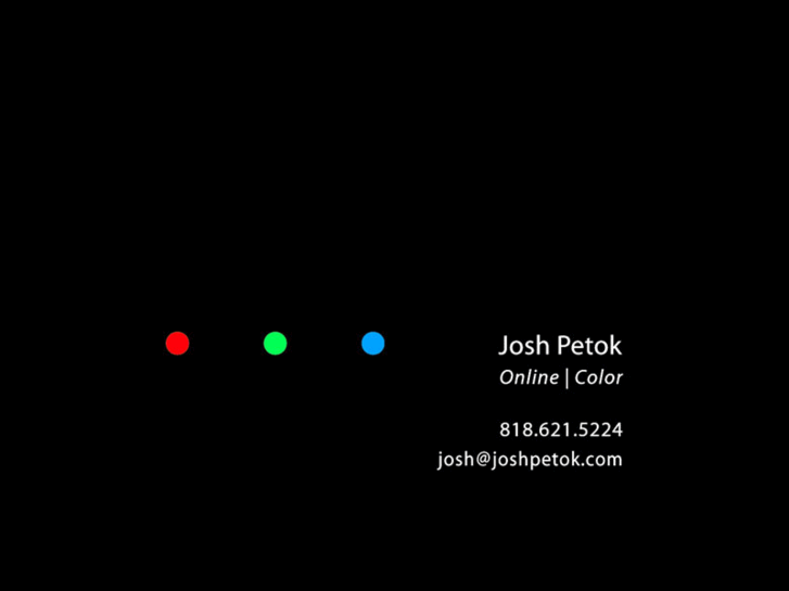 www.joshpetok.com