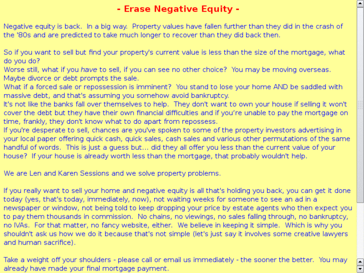 www.negative-equity.biz