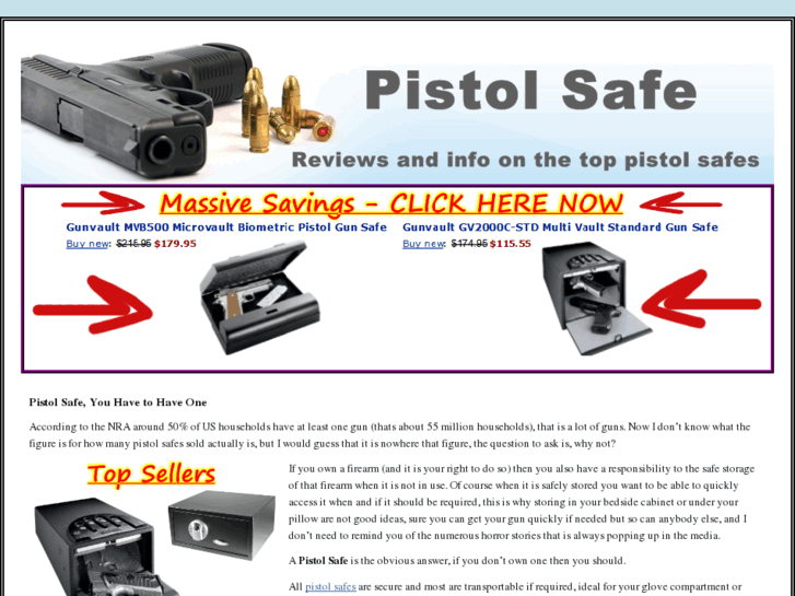 www.pistolsafesite.com