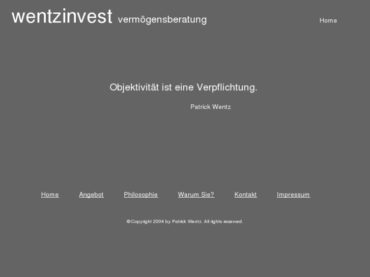 www.wentzinvest.com