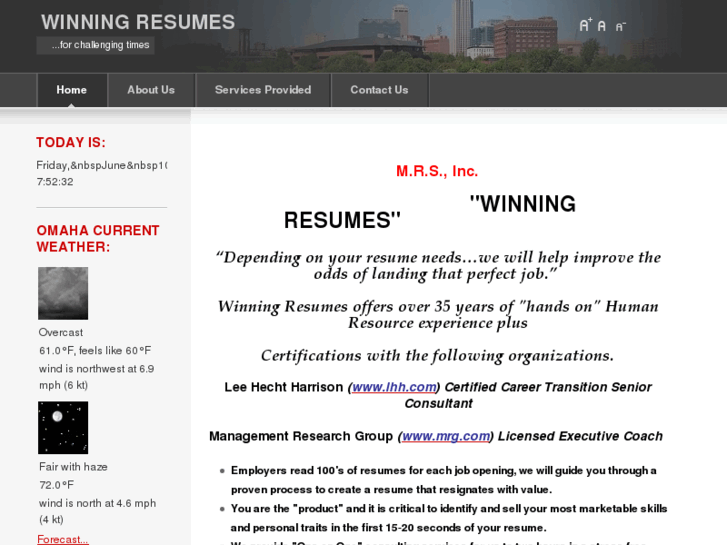 www.winningresumes-omaha.com