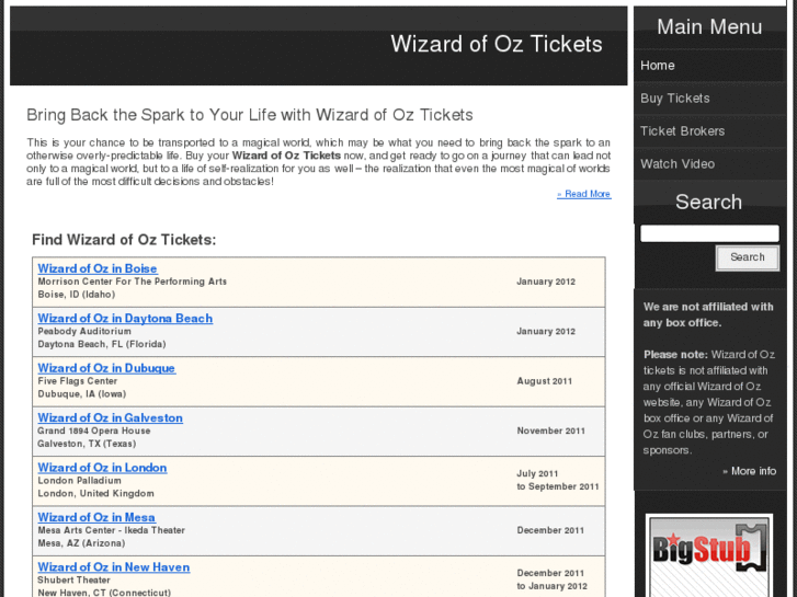 www.wizardofoztickets.com