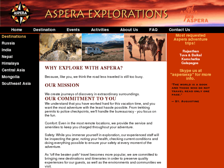 www.asperaexplorations.com