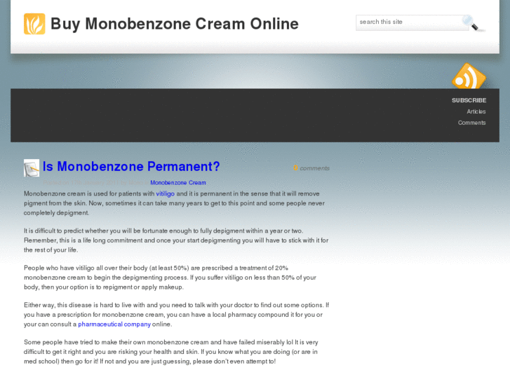 www.buymonobenzone.com