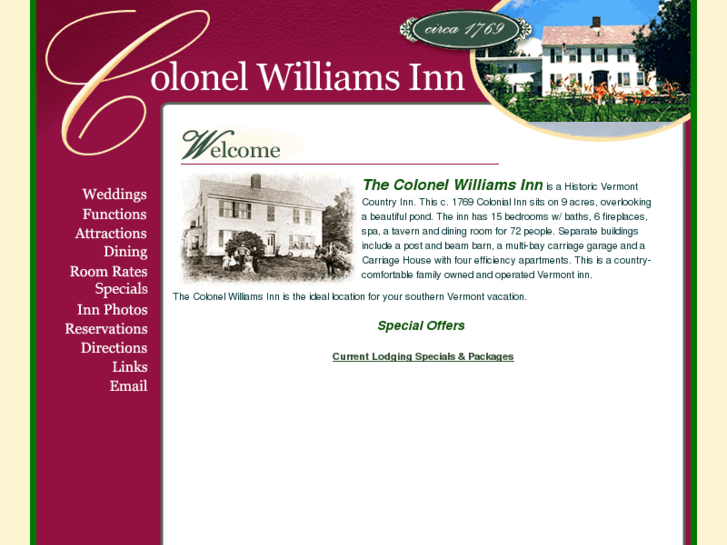 www.colonelwilliamsinn.com