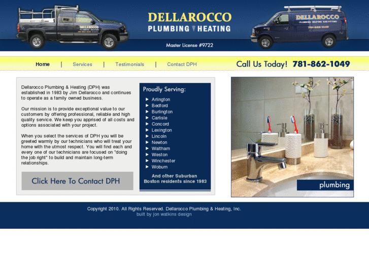 www.dellaroccoplumbingandheating.com