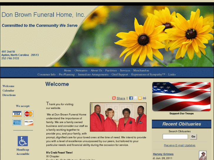 www.donbrownfuneralhome.com