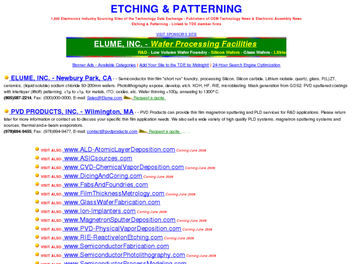 www.etchingandpatterning.com