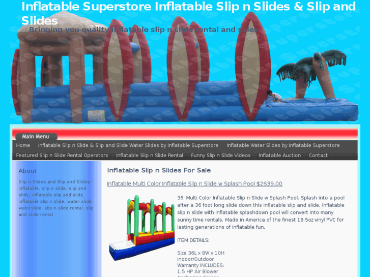 www.inflatableslipnslides.com