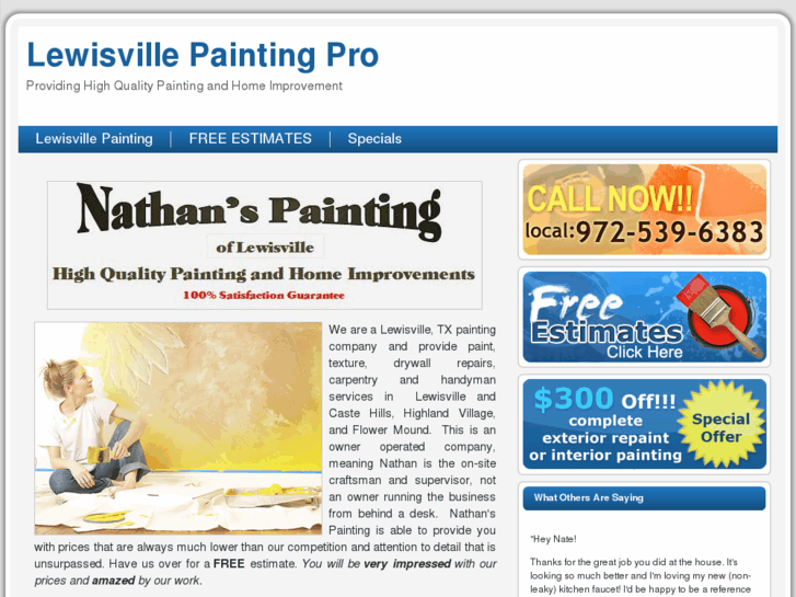 www.lewisvillepaintingpro.com