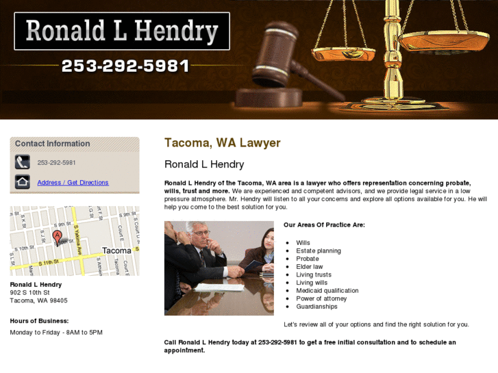 www.ronaldhendryattorneytacoma.com