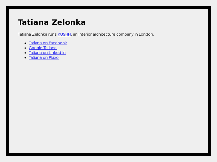 www.tatianazelonka.com