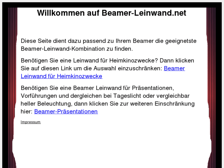 www.beamer-leinwand.net