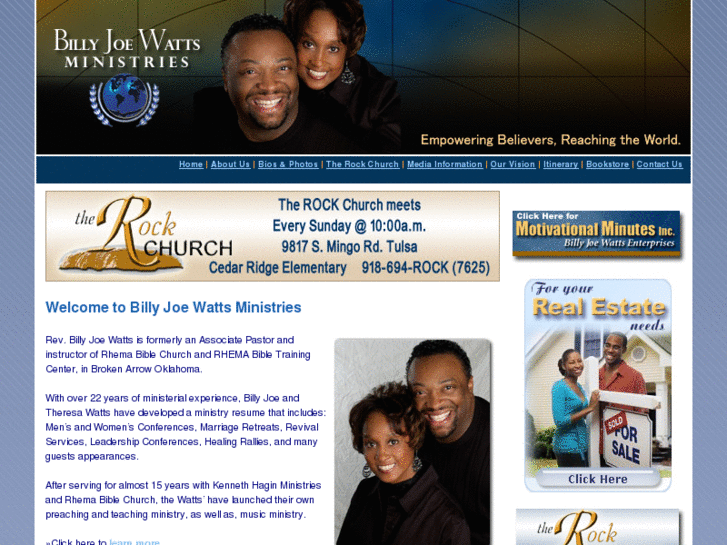 www.billyjoewattsministries.com