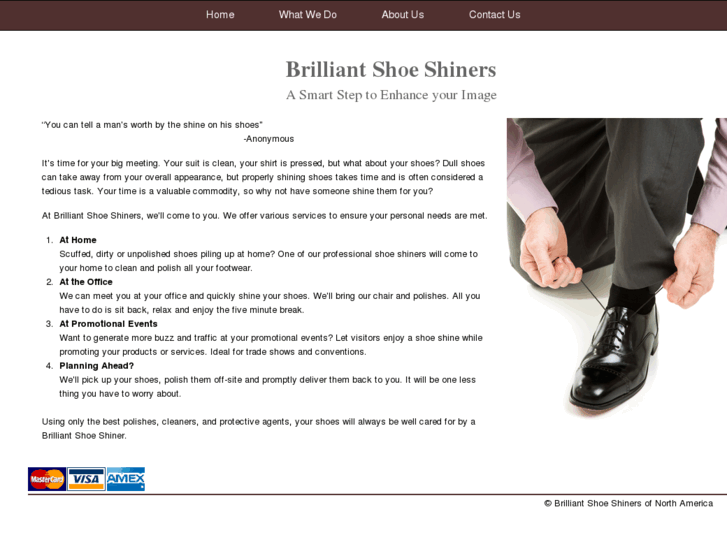 www.brilliantshoeshiners.com