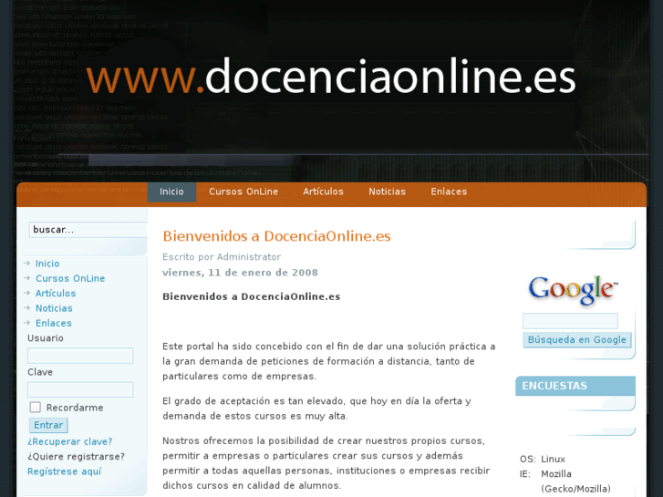 www.docenciaonline.es