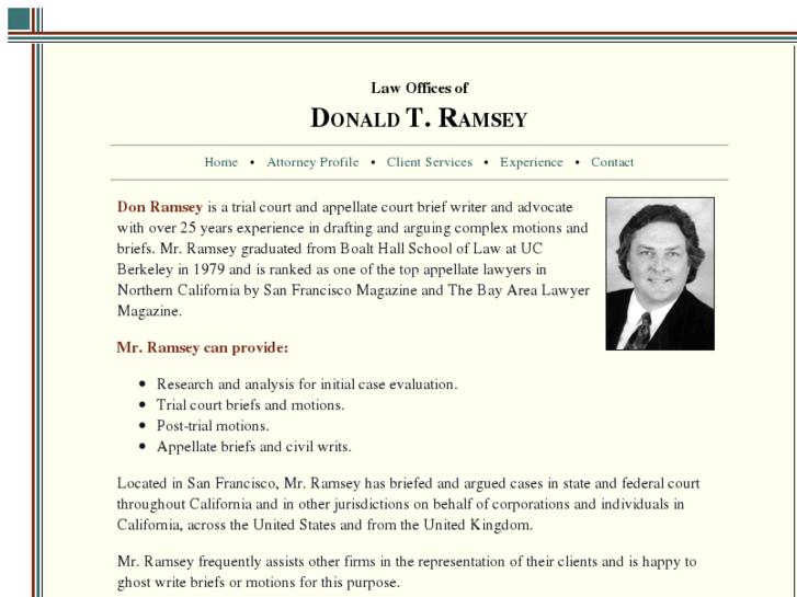 www.donaldtramsey.com