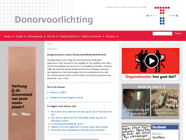 www.donorvoorlichting.nl