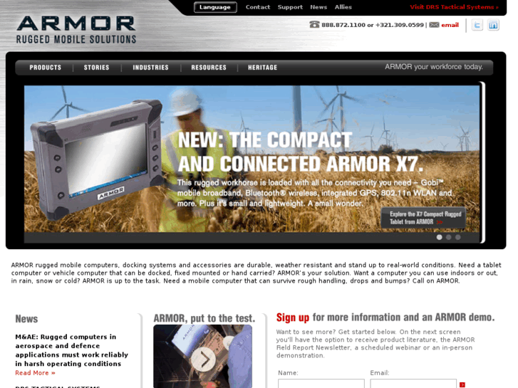 www.drsarmor.eu